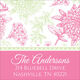 Pom Poms Square Address Labels Image 2 of 3